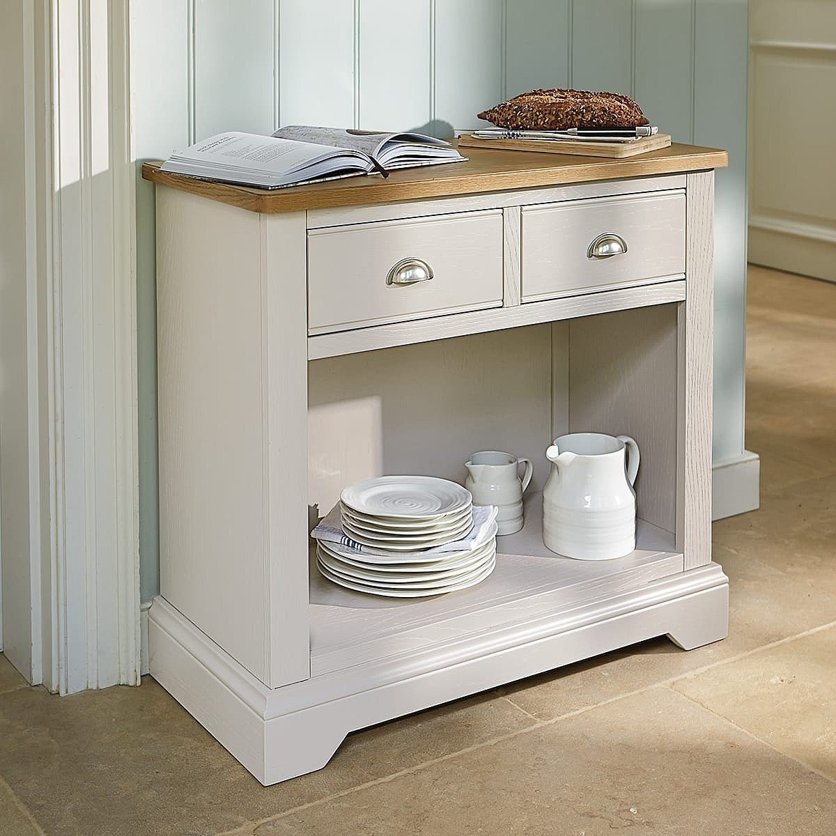 Bowhill Two Tone Console Table